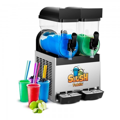 Vorschaubild Slush Eis Maschine mieten für Veranstaltungen – 2x10L Kapazität